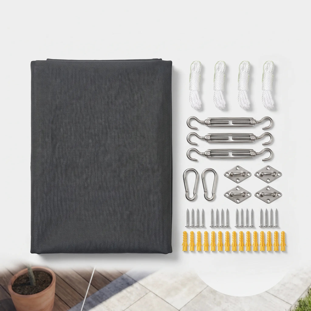 ShadeSail - Rechthoekig Schaduwdoek Voor De Tuin